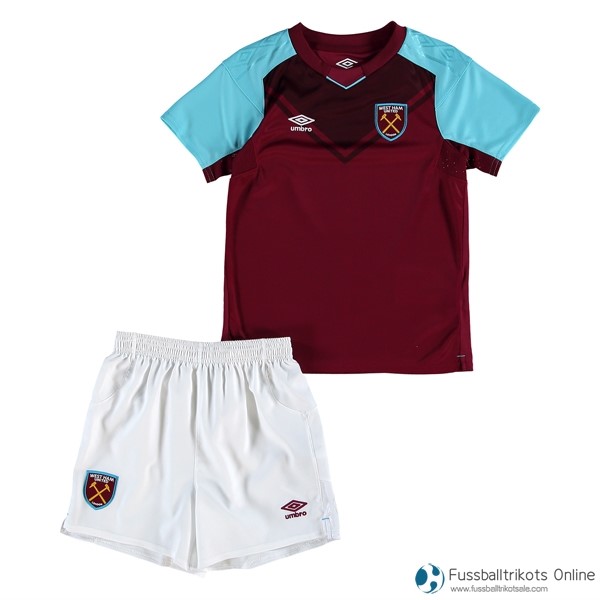 West Ham Trikot United Kinder Heim 2017-18 Fussballtrikots Günstig